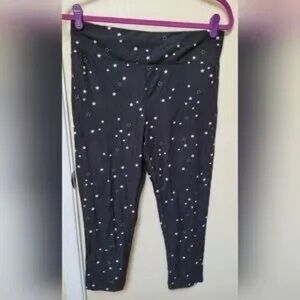 Starry Black Kids Leggings